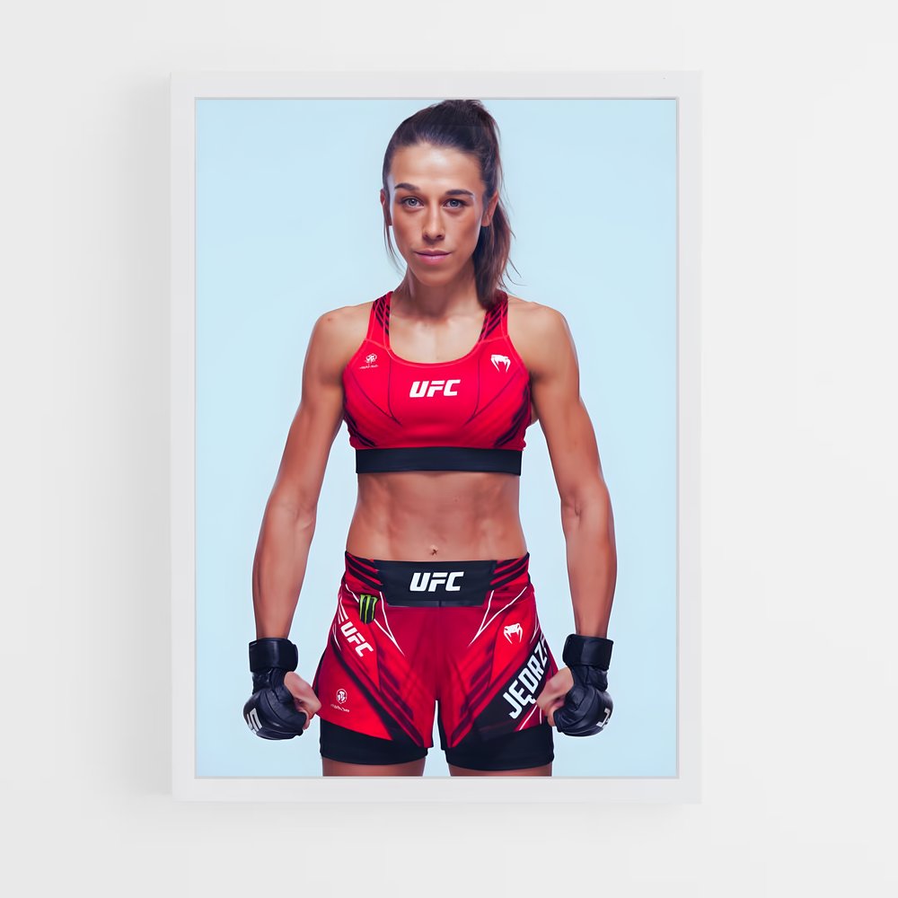 Poster La Guerrière Inébranlable – affiche MMA (vue 3)
